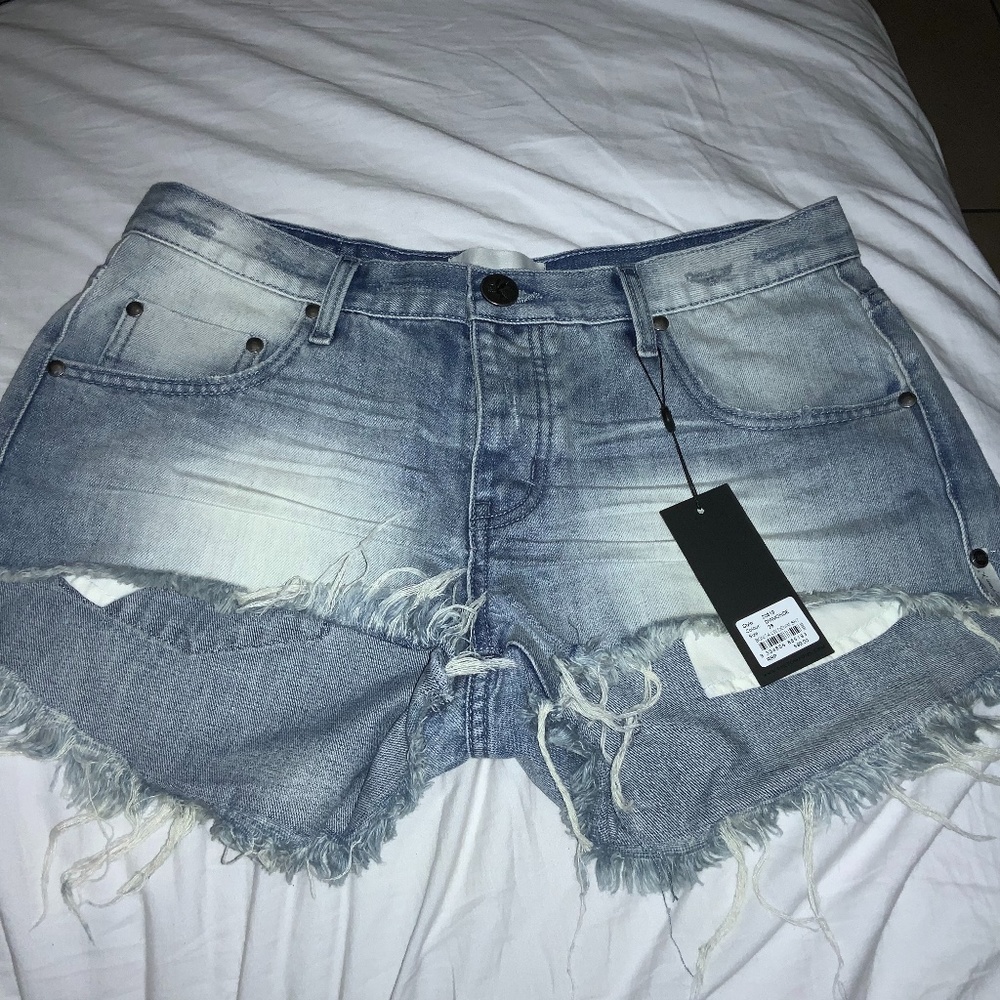 1 teaspoon Jean shorts